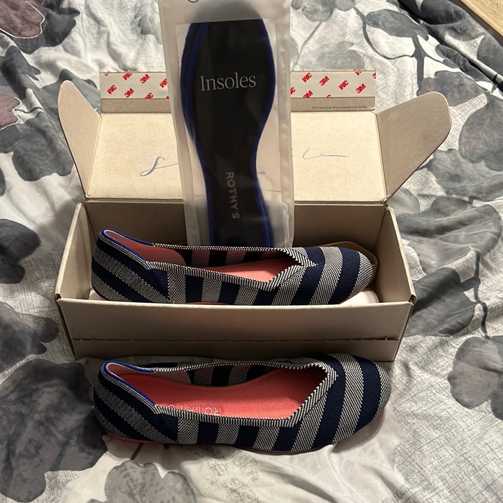 Rothy’s flats with extra insole
